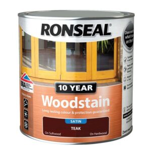 10 Year Woodstain Teak 2.5 litre