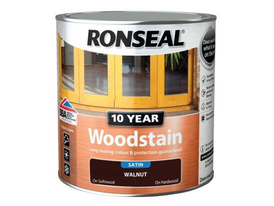 10 Year Woodstain Walnut 2.5 litre