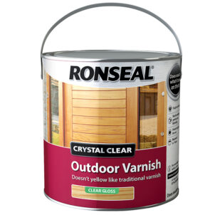 Crystal Clear Outdoor Varnish Matt 750ml
