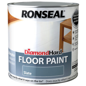 Diamond Hard Floor Paint Satin Slate 2.5 litre