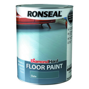 Diamond Hard Floor Paint Satin Slate 5 litre