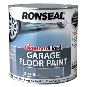 Diamond Hard Garage Floor Paint Steel Blue 2.5 litre