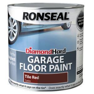 Diamond Hard Garage Floor Paint Tile Red 2.5 litre