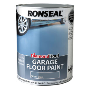 Diamond Hard Garage Floor Paint Steel Blue 5 litre