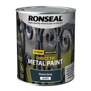 Direct to Metal Paint Storm Grey Gloss 750ml