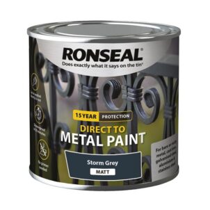 Direct to Metal Paint Storm Grey Matt 250ml