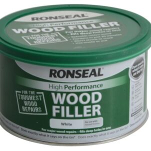 High-Performance Wood Filler White 275g