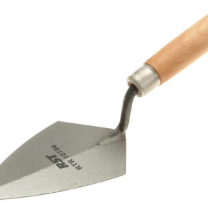 Pointing Trowel Philadelphia Pattern Wooden Handle 6in