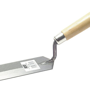 Margin Trowel Wooden Handle 5 x 2in