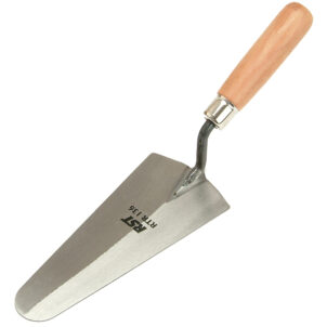 Gauging Trowel Wooden Handle 7in