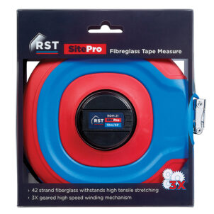 SitePro Fibreglass Tape 10m/33ft (Width 13mm) - Image 2
