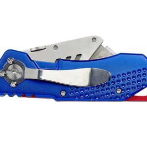 Aluminium Blue Folding Knife - Image 2