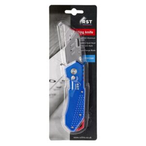 Aluminium Blue Folding Knife - Image 3