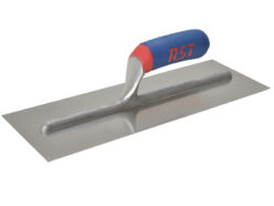 Plasterer’s Finishing Trowel Stainless Steel Soft Touch Handle 13 x 5in