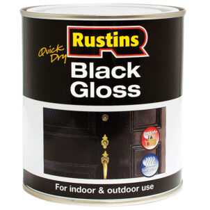 Quick Dry Black Gloss 500ml