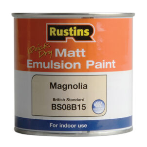 Quick Dry Matt Emulsion Paint Magnolia 250ml