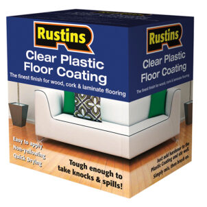 Clear Plastic Floor Coating Kit Satin 4 litre