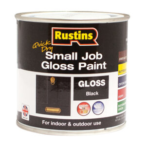 Quick Dry Small Job Gloss Paint Black 250ml