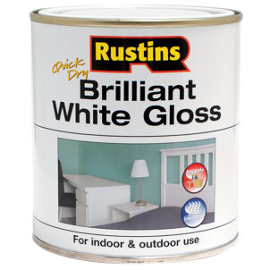 Quick Dry Brilliant White Gloss 500ml