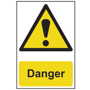 Danger - PVC Sign 200 x 300mm