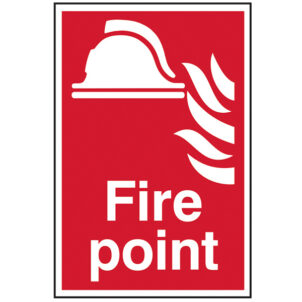 Fire Point - PVC Sign 200 x 300mm
