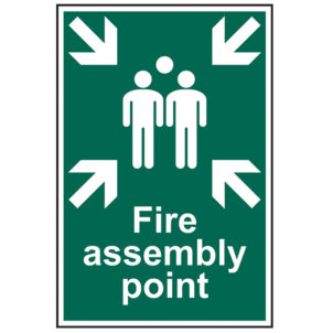 Fire Assembly Point - PVC Sign 200 x 300mm