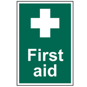First Aid - PVC Sign 200 x 300mm