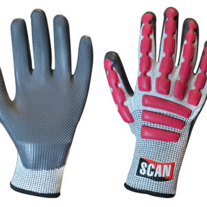 Anti-Impact Latex Cut 5 Gloves - XXL (Size 11)