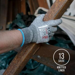 PU Palm Cut D Gloves - XL (Size 10) - Image 3