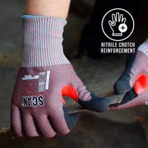 Nitrile Palm Cut F Gloves - XXL (Size 11) - Image 2