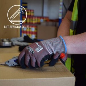 Nitrile Palm Cut F Gloves - XXL (Size 11) - Image 3
