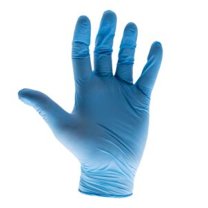 Blue Nitrile Disposable Gloves XL (Box of 100)