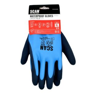 Waterproof Latex Gloves - XL (Size 10) - Image 3