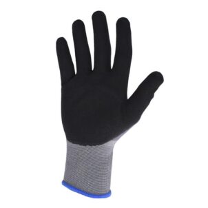 Breathable Microfoam Nitrile Gloves - M (Size 8) - Image 2