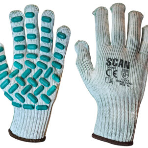 Vibration Resistant Latex Foam Gloves - XL (Size 10)