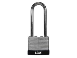 Laminated Steel Padlock 40mm Long Shackle