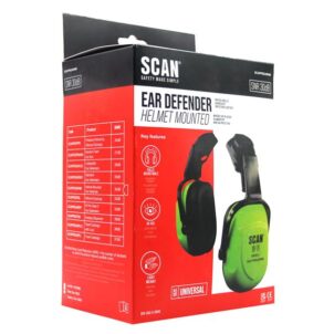 Helmet Mounted Ear Defenders