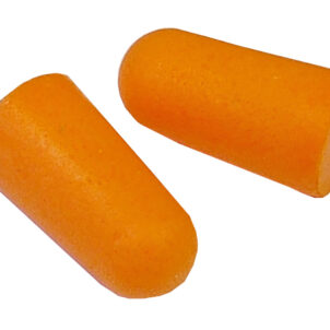 Tapered Foam Earplugs (6 Pairs)