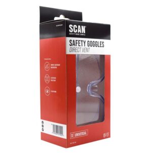 Direct Ventilation Safety Goggles