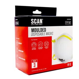 Moulded Disposable Mask FFP1 (Pack of 3) - Image 2