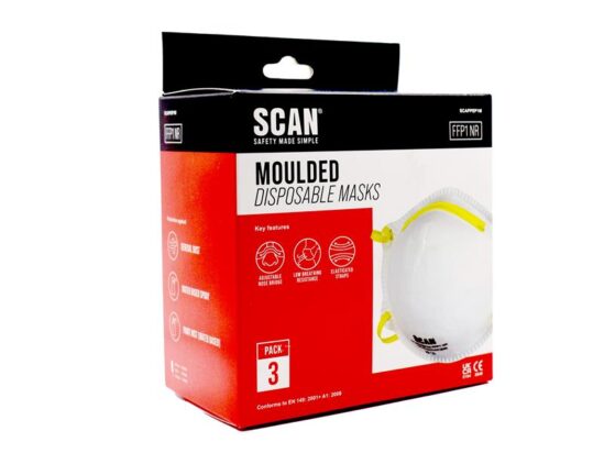 Moulded Disposable Mask FFP1 (Pack of 3) - Image 2