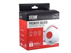 Moulded Disposable Valved Masks FFP3 (Pack 2)