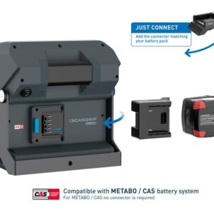 VEGA 4 CONNECT Work Light 18V Bare Unit - Image 5