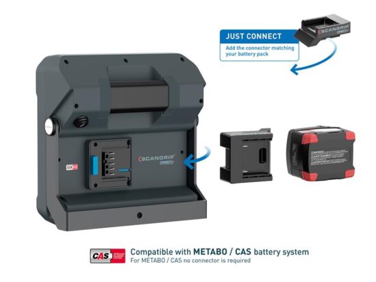VEGA 4 CONNECT Work Light 18V Bare Unit - Image 5
