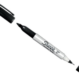 Twin Tip Permanent Marker Black