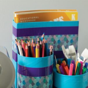 Duck Tape® 48mm x 18.2m Electric Blue - Image 3