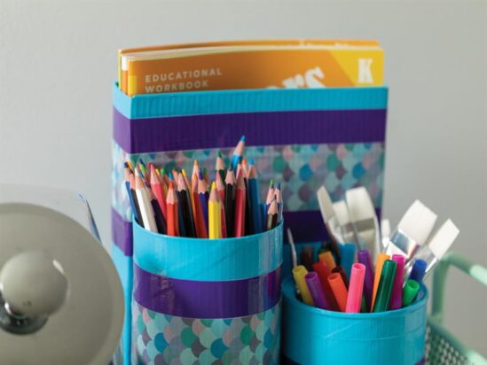Duck Tape® 48mm x 18.2m Electric Blue - Image 3