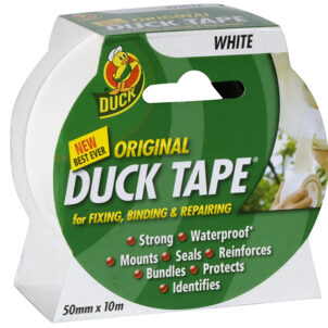 Duck Tape® Original 50mm x 10m White - Image 3