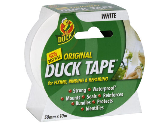 Duck Tape® Original 50mm x 10m White - Image 3