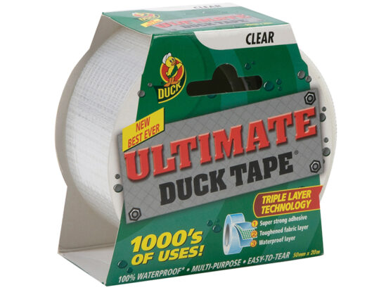 Duck Tape® Ultimate 50mm x 20m Clear - Image 4
